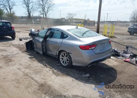 2015 Chrysler 200 C from USA, damaged, VIN 1C3CCCEGXFN512814